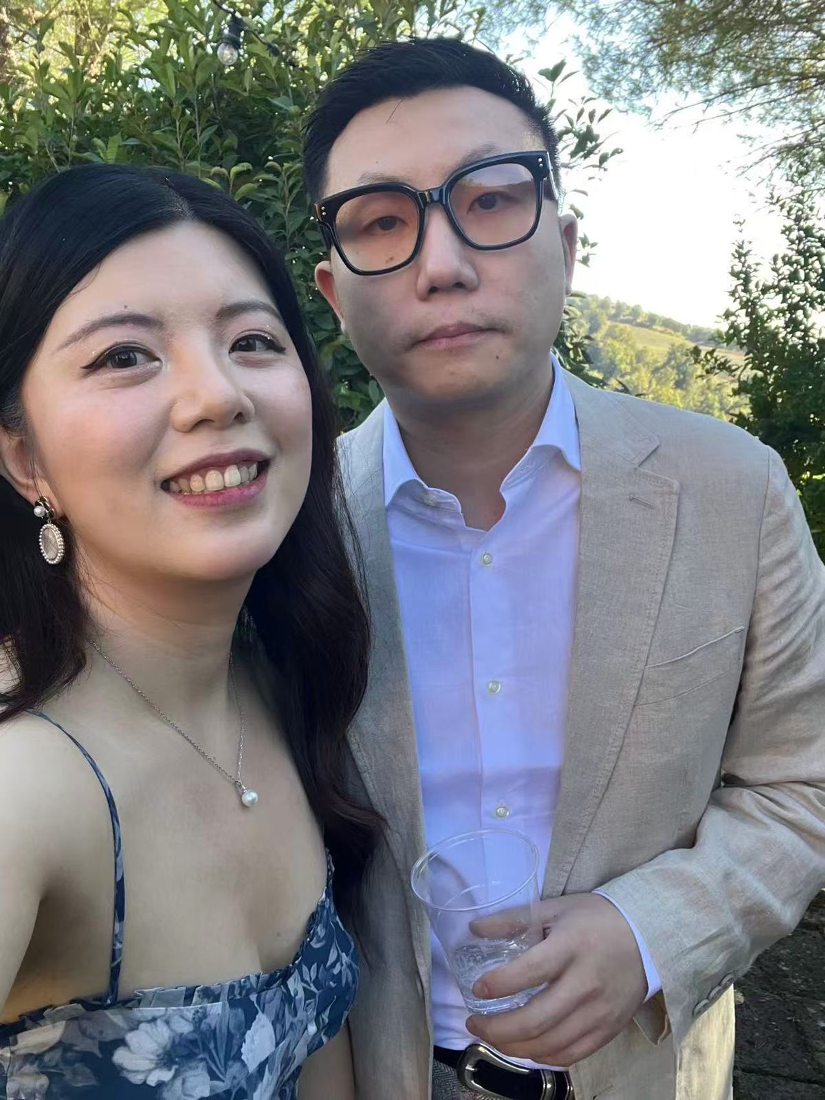 Andrea and John